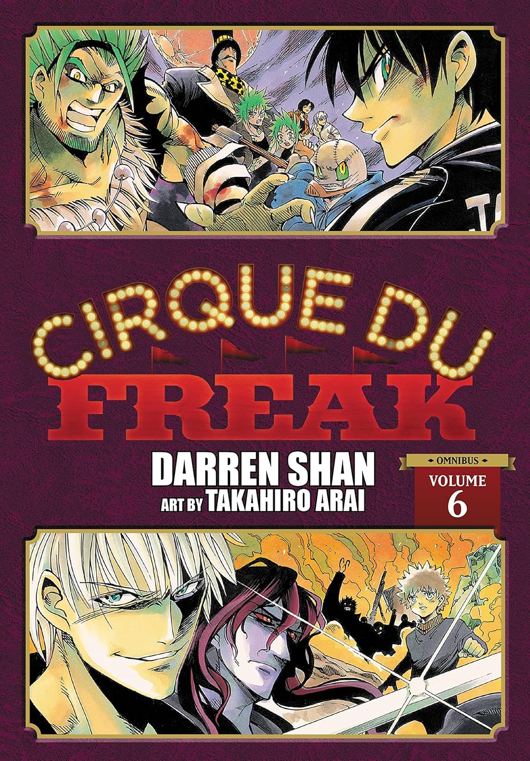 Cirque Du Freak Manga Omnibus Graphic Novel Volume 06