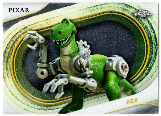 2025 Topps Chrome Disney Base Card 92 Rex