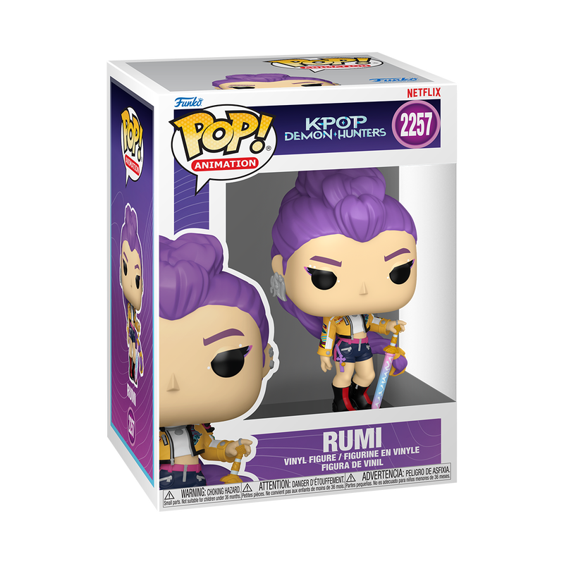 Funko Pop Animation 2257 KPop Demon Hunters Rumi