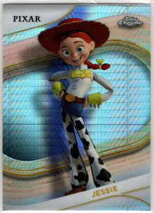2025 Topps Chrome Disney Prism Parallel Card 94 Jessie