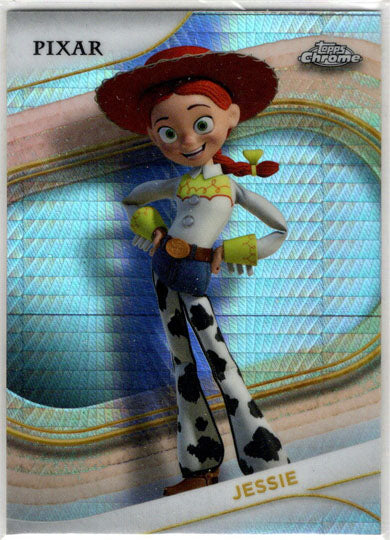 2025 Topps Chrome Disney Prism Parallel Card 94 Jessie