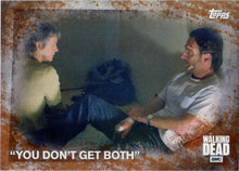 Walking Dead Season 5 Rust Parallel Base 94 Chase Card 76/99