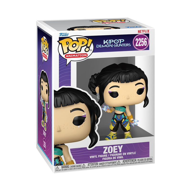 Funko Pop Animation 2256 KPop Demon Hunters Zoey