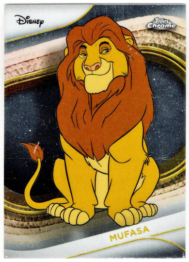 2025 Topps Chrome Disney Base Card 96 Mufasa