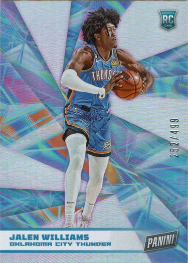 Panini Player of the Day 2022-23 Foil Parallel Base Card 96 Jalen Williams 252/499