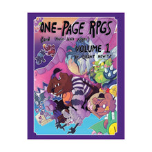 One Year of One Page RPG's: Volume 1 (2016-2017)