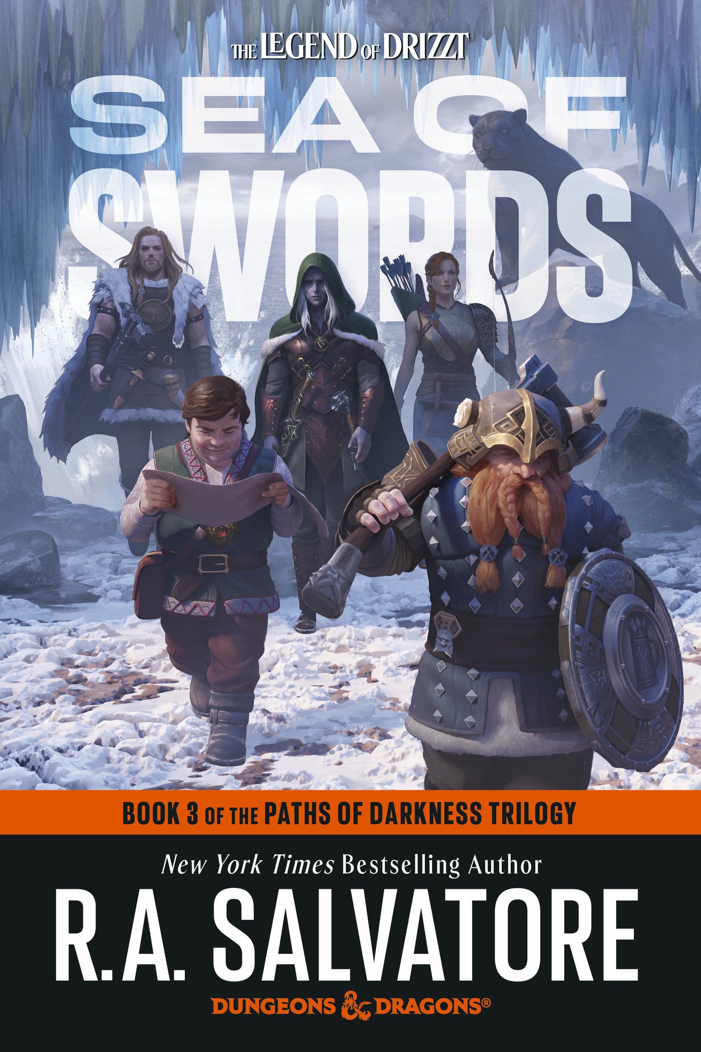 The Legend of Drizzt: Sea Of Swords - Paths of Darkness Book 3 (Paperback) [Dungeons & Dragons]
