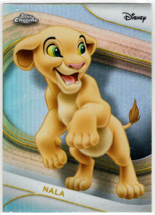 2025 Topps Chrome Disney Refractor Parallel Card 97 Nala