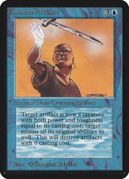 Magic: The Gathering MTG Animate Artifact [Alpha Edition] Graded CGC 6.5 Ex/NM+