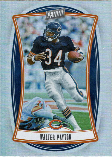 Panini Player Of The Day Football 2022 Foil Parallel Card 98 Walter Payton
