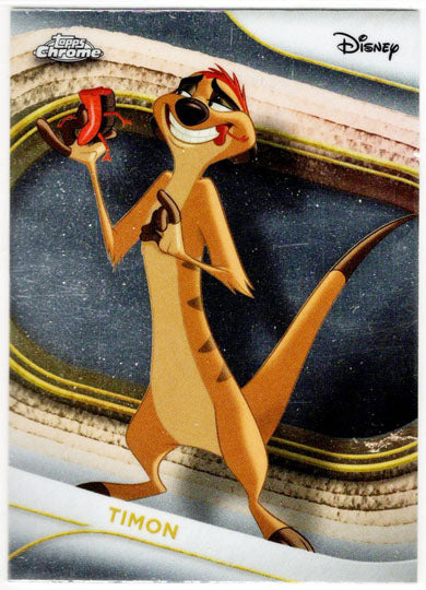 2025 Topps Chrome Disney Base Card 98 Timon