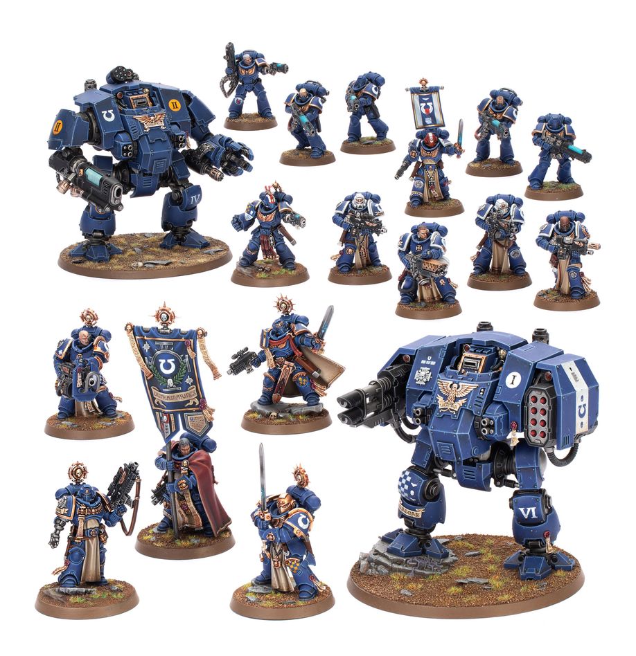 Warhammer 40k: Iron Halo Strike Force - Space Marines Battleforce