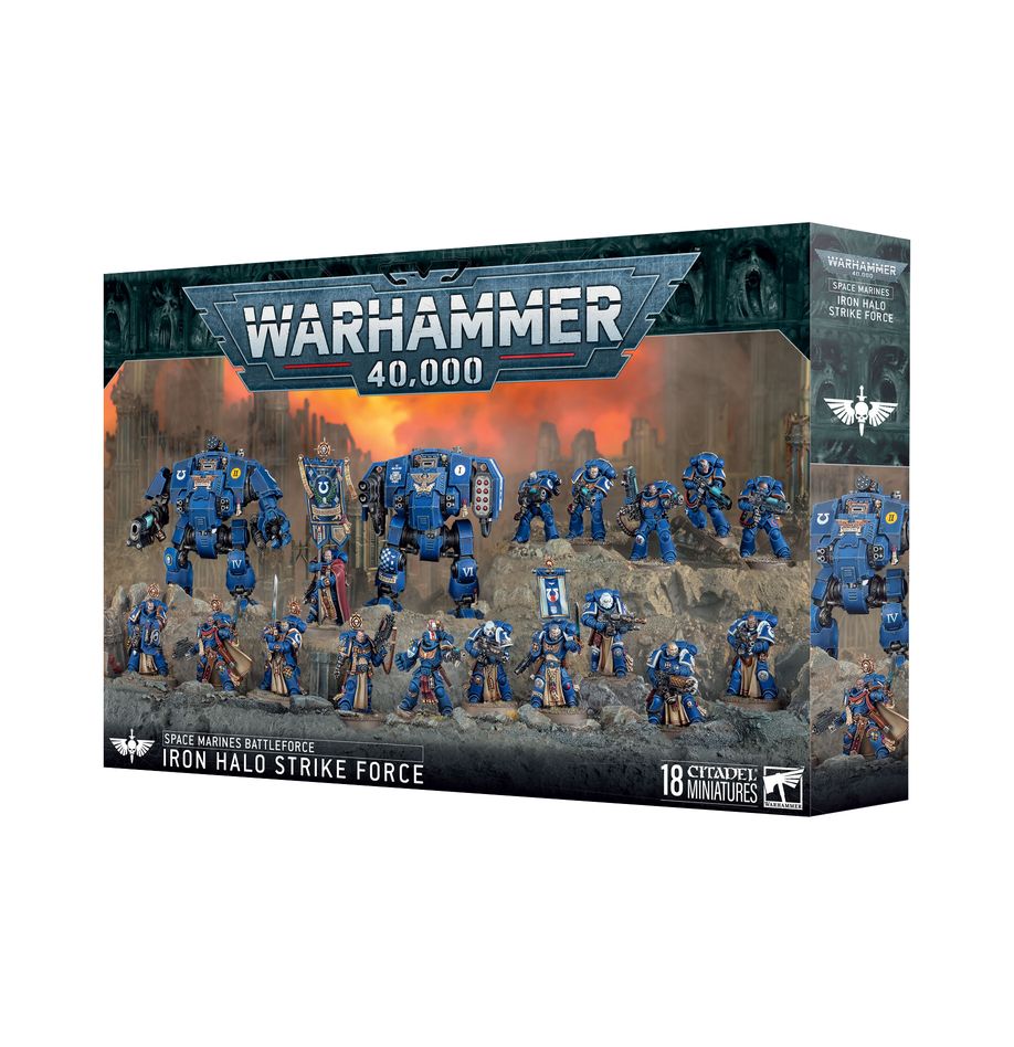 Warhammer 40k: Iron Halo Strike Force - Space Marines Battleforce