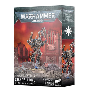 Warhammer 40k: Chaos Space Marines - Chaos Lordwith Jump Pack