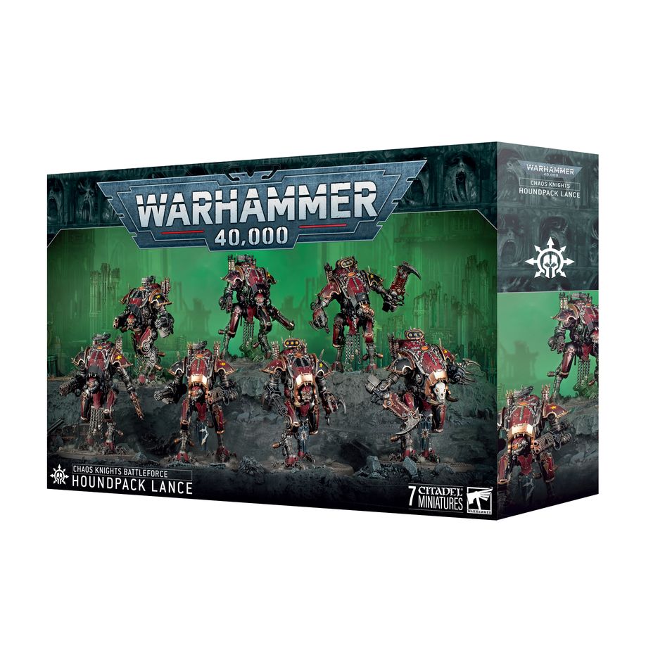 Warhammer 40k: Houndpack Lance - Chaos Knights Battleforce