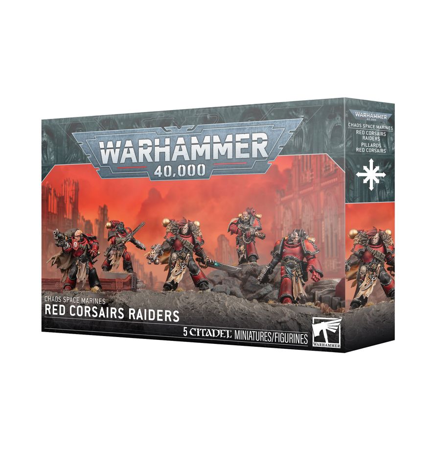 Warhammer 40k: Chaos Space Marines - Red Corsairs Raiders