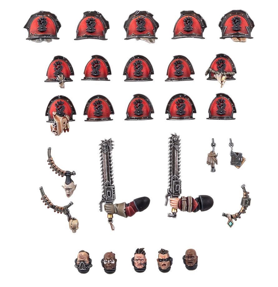 Warhammer 40k: Chaos Space Marines - Red Corsairs Upgrades & Transfers