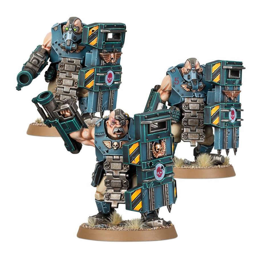 Warhammer 40k: Astra Militarum - Bullgryns