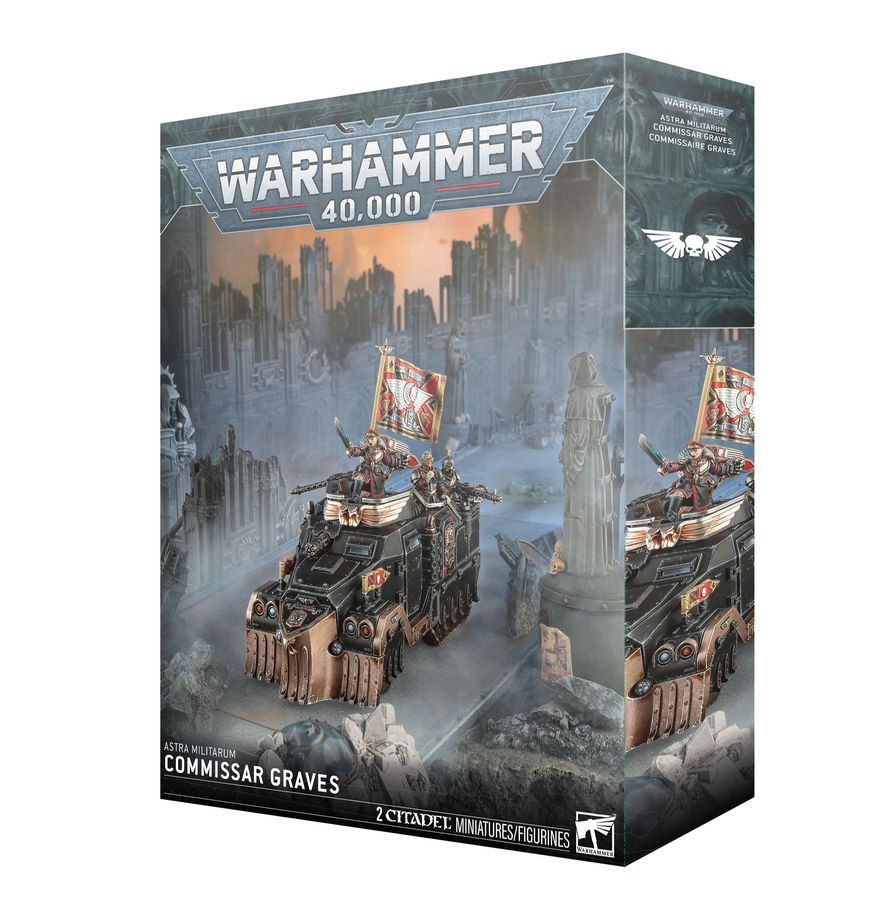 Warhammer 40k: Astra Militarum - Comissar Graves