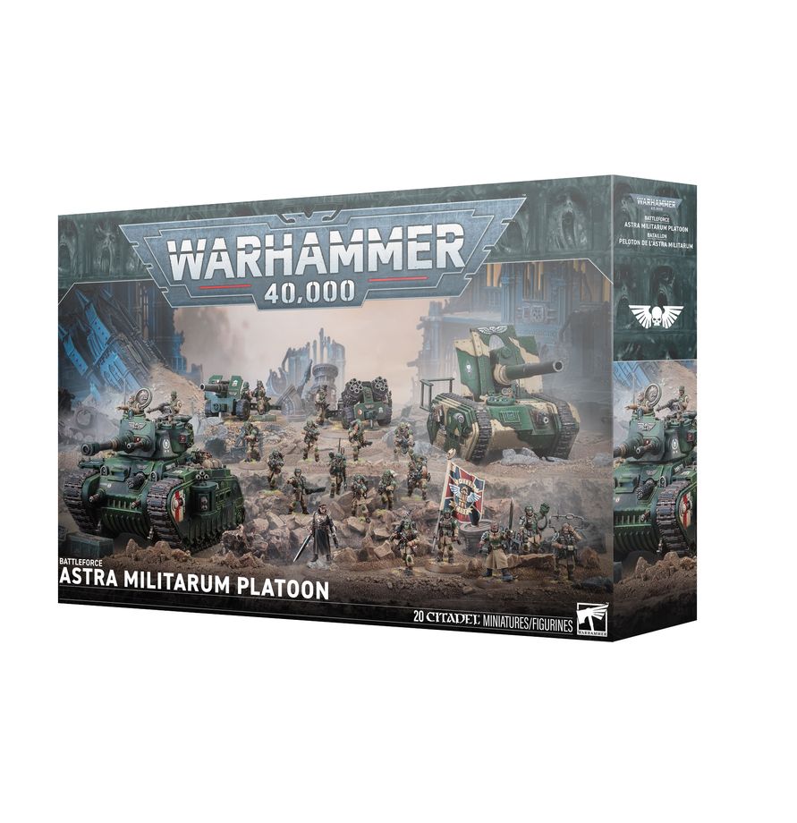 Warhammer 40k: Astra Militarum Platoon - Astra Militarum Battleforce