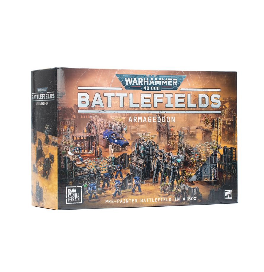Warhammer 40k: Battlefields - Armageddon Pre-Painted Terrain Set