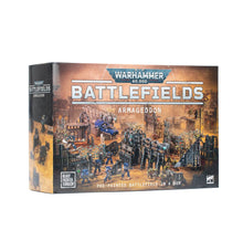 Warhammer 40k: Battlefields - Armageddon Pre-Painted Terrain Set