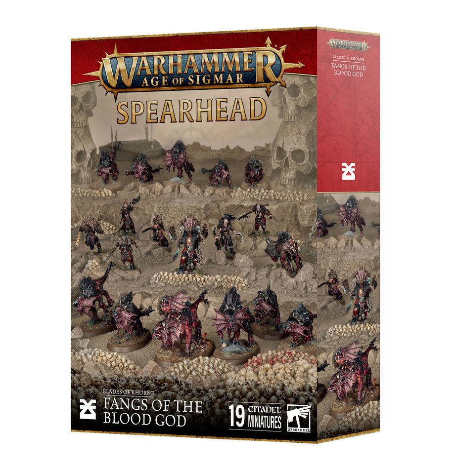 Warhammer Age of Sigmar: Blades of Khorne - Fangs of the Blood God Spearhead