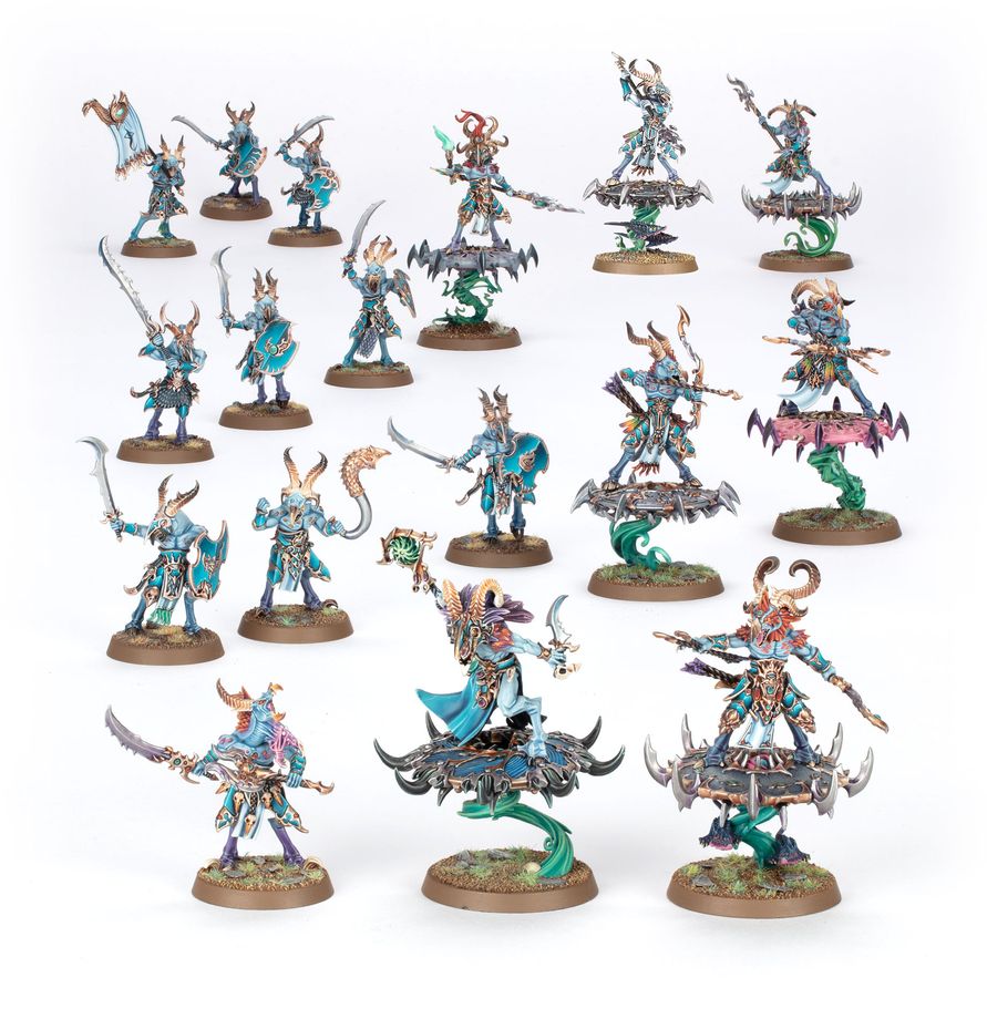 Warhammer Age of Sigmar: Disciples of Tzeentch - Tzaangor Warflock Spearhead