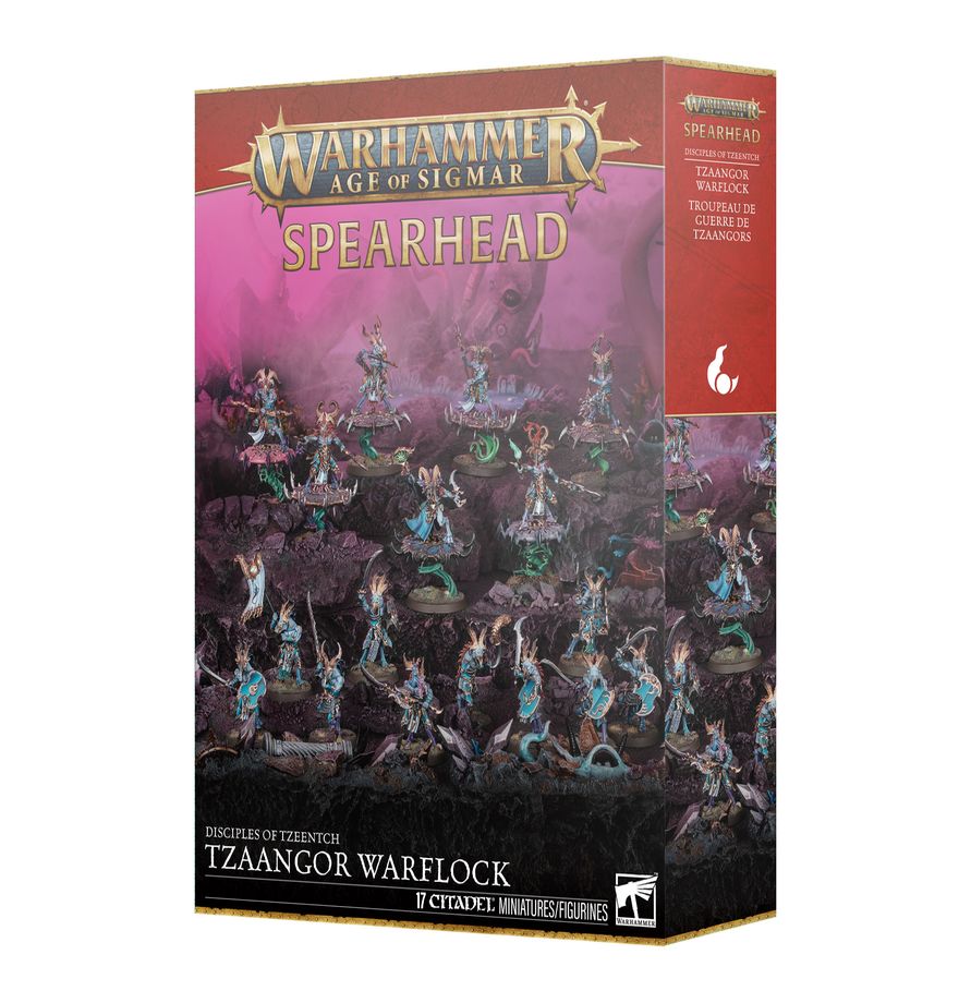 Warhammer Age of Sigmar: Disciples of Tzeentch - Tzaangor Warflock Spearhead