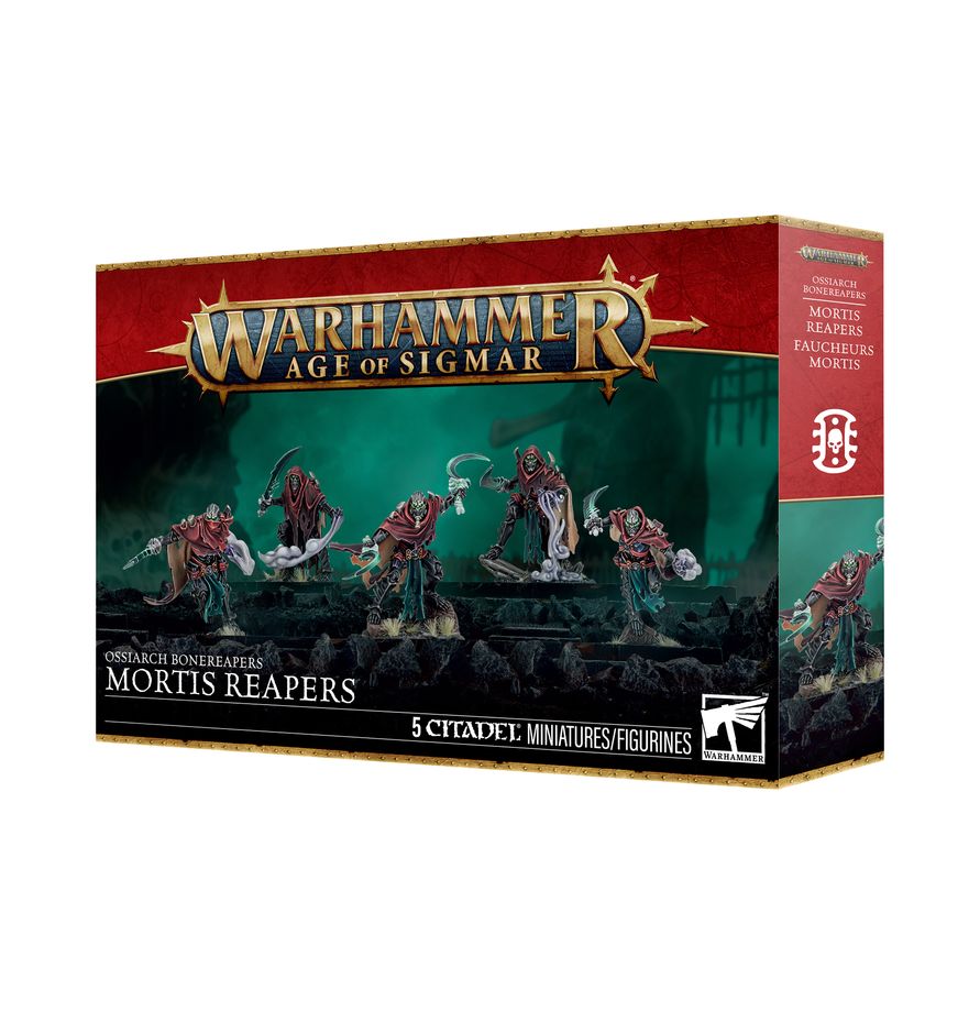 Warhammer Age of Sigmar: Ossiarch Bonereapers - Mortis Reapers