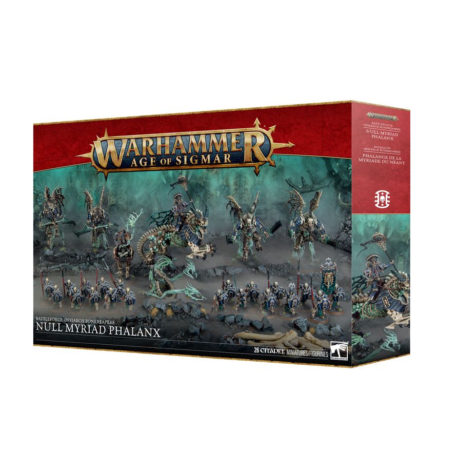 Warhammer Age of Sigmar Battleforce: Ossiarch Bonereapers - Null Myriad Phalanx