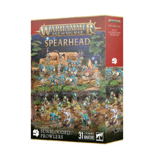 Warhammer Age of Sigmar: Seraphon - Sunblooded Prowlers Spearhead
