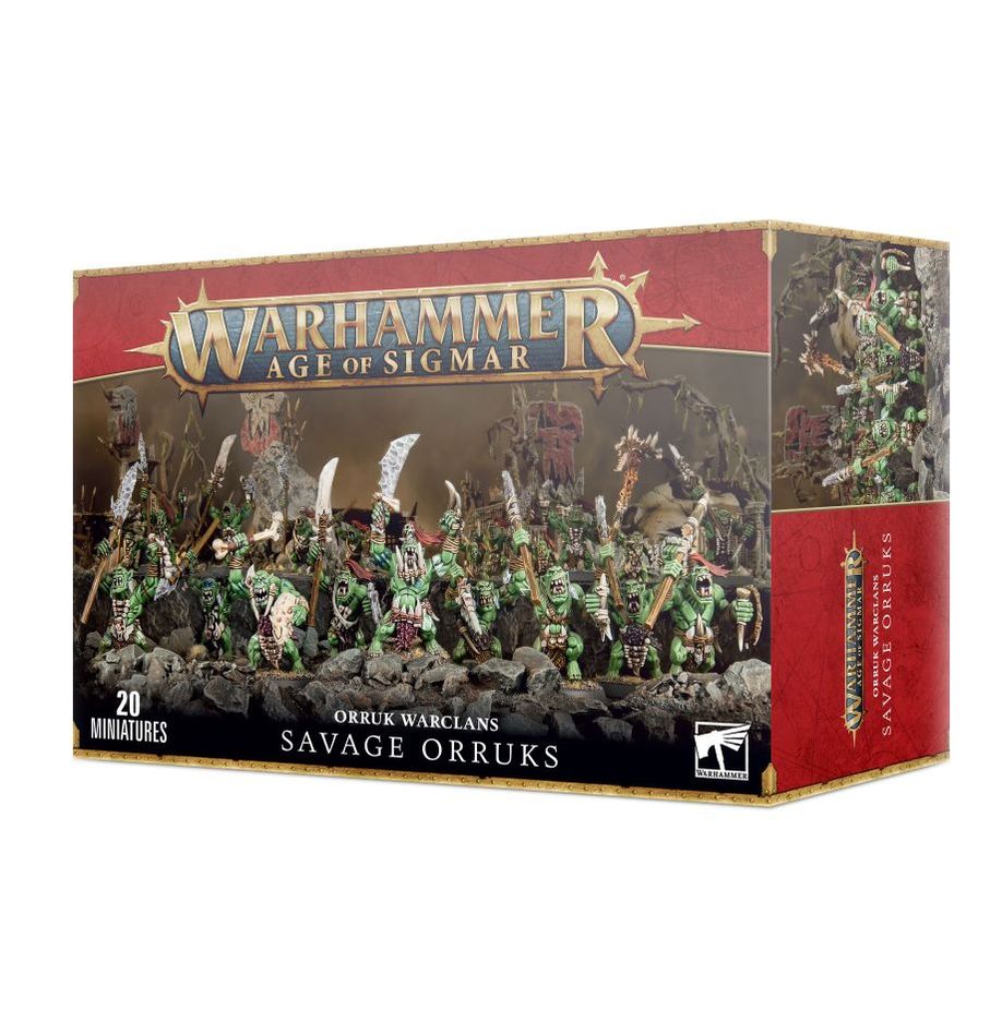 Warhammer Age of Sigmar: Orruk Warclans - Savage Orruks