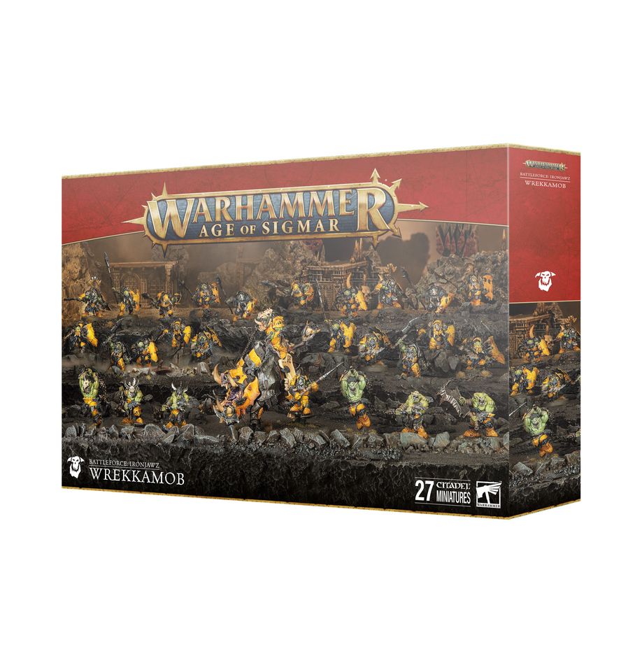 Warhammer Age of Sigmar Battleforce: Ironjawz - Wrekkamob