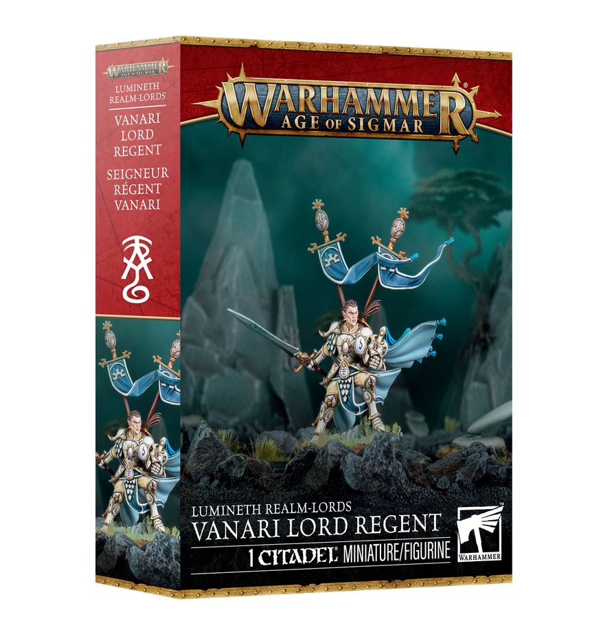 Warhammer Age of Sigmar: Lumineth Realm-Lords - Vanari Lord Regent