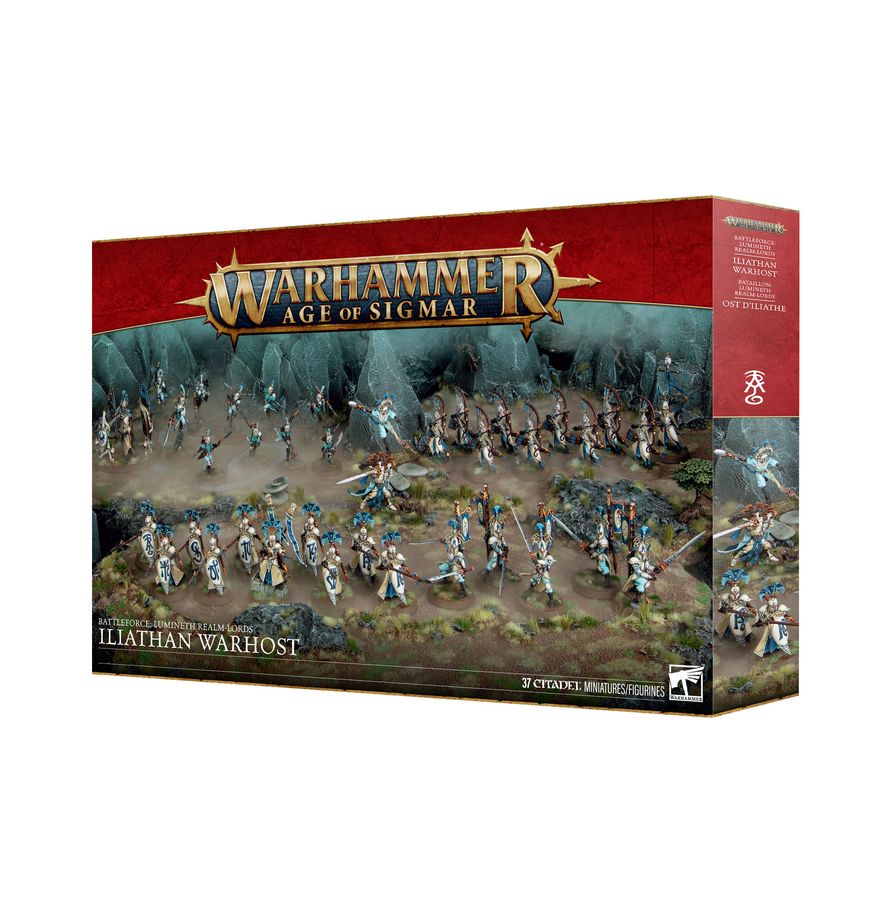 Warhammer AoS: Iliathan Warhost - Lumineth Realm-Lord Battleforce