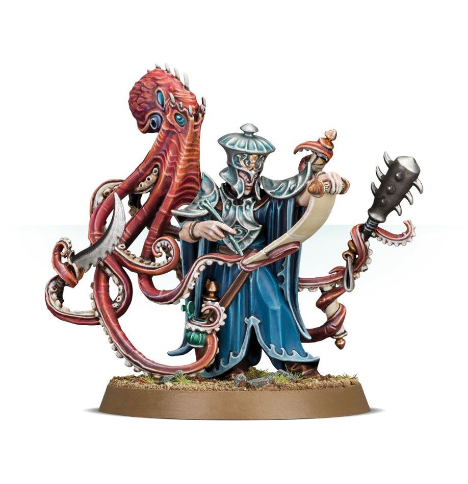 Warhammer Age of Sigmar: Idoneth Deepkin - Lotann, Warden of the Soul Ledgers