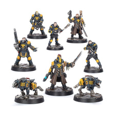 Necromunda: Palanite Enforcer Captains & Sergeants