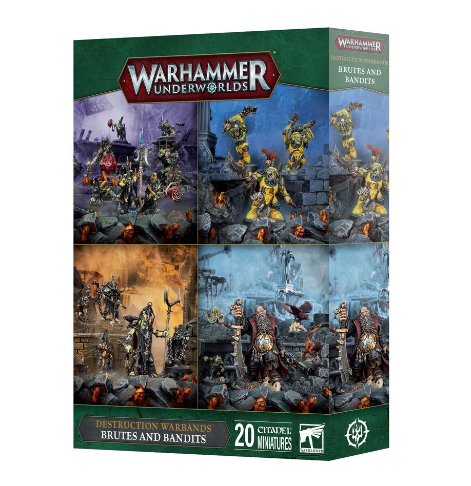 Warhammer Underworlds: Destruction Warbands - Brutes and Bandits