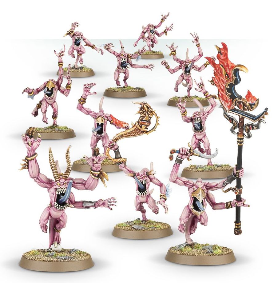 Warhammer Age of Sigmar: Disciples of Teentch - Pink Horrors
