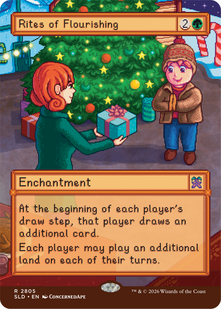 Magic MTG Secret Lair x Stardew Valley: Welcome to Stardew Valley Non-Foil Edition