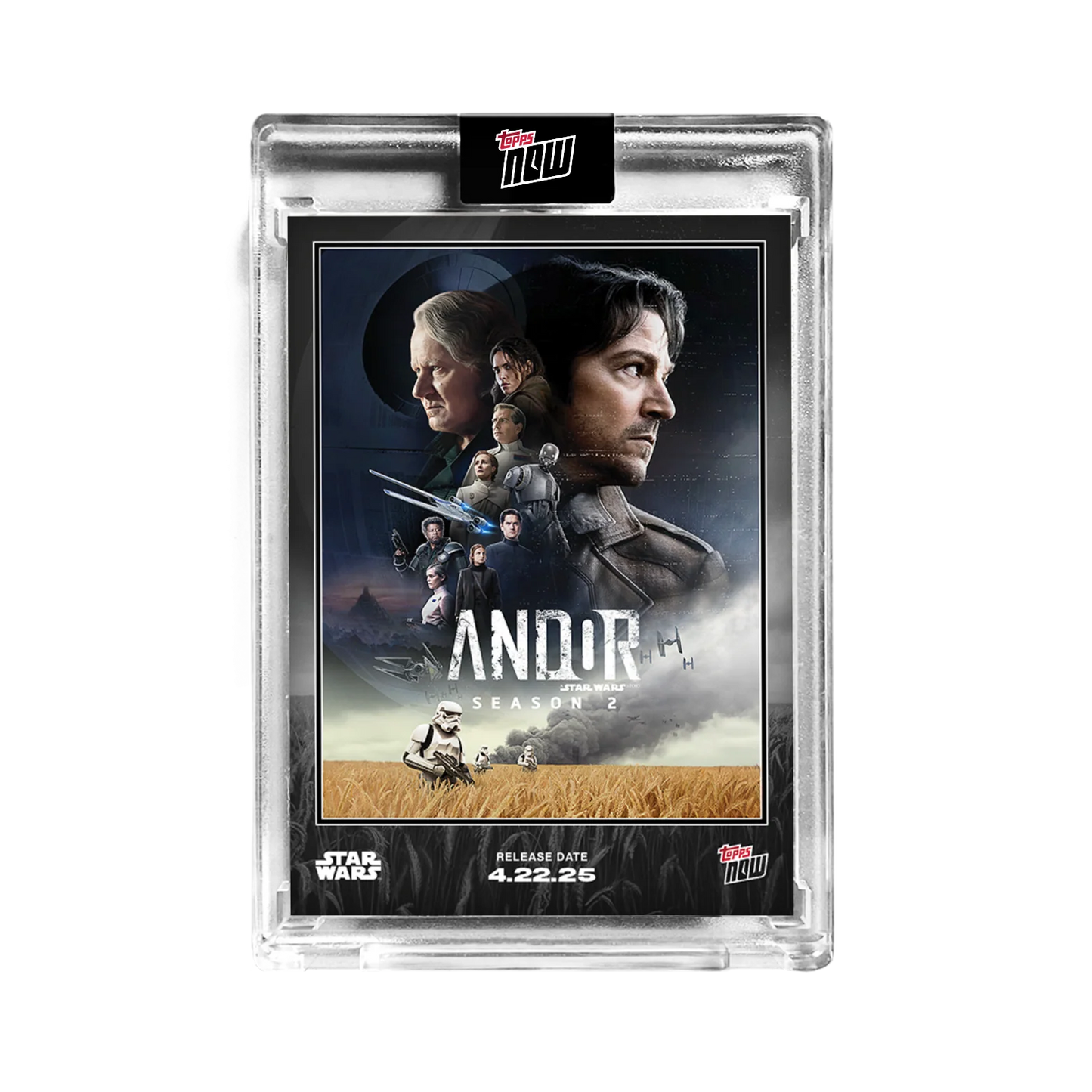 2025 Topps Now Star Wars Andor Season 2 Card AS2-SP Short Print Alternate Poster Artwork