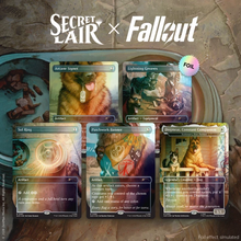 Magic MTG Secret Lair x Fallout: Greet the Dog Traditional Foil Edition