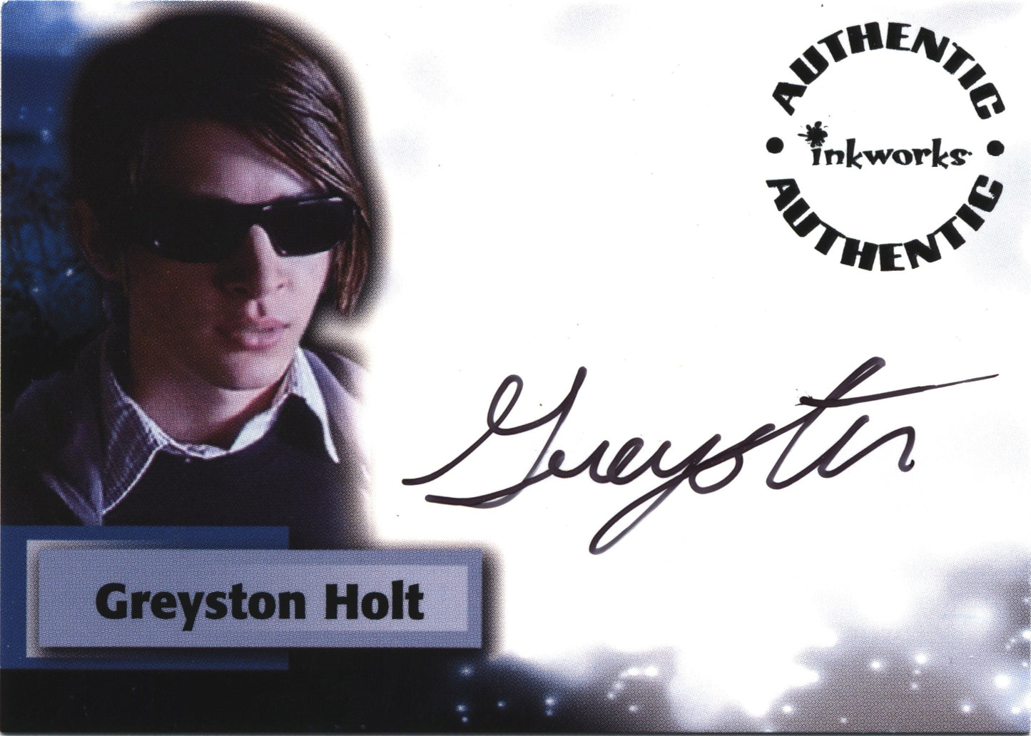 Smallville Season 6 A51 Greyston Holt Autograph Card