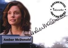 Smallville Season 6 A53 Amber McDonald Autograph Card