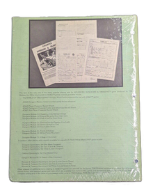 TSR Advanced Dungeons & Dragons Permanent Character Folder