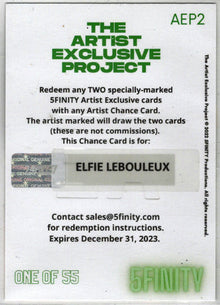 2022 5finity Artist Exclusive Project Mandy & Trizia Promo Card AEP2