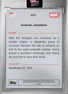 2025 Topps Now Marvel Zombies MZ01