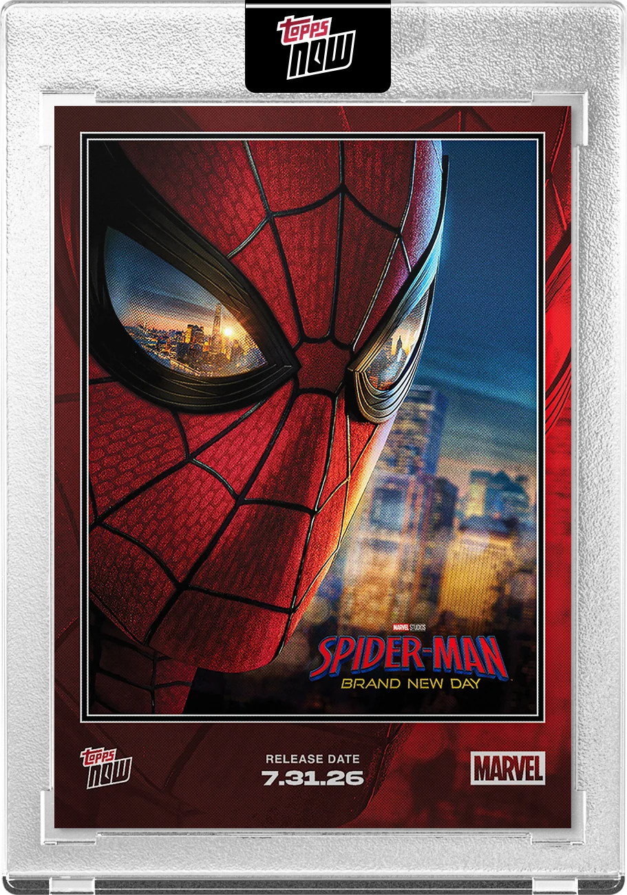 2026 Topps Now Spider-Man Brand New Day SM01