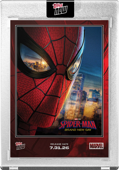 2026 Topps Now Spider-Man Brand New Day SM01